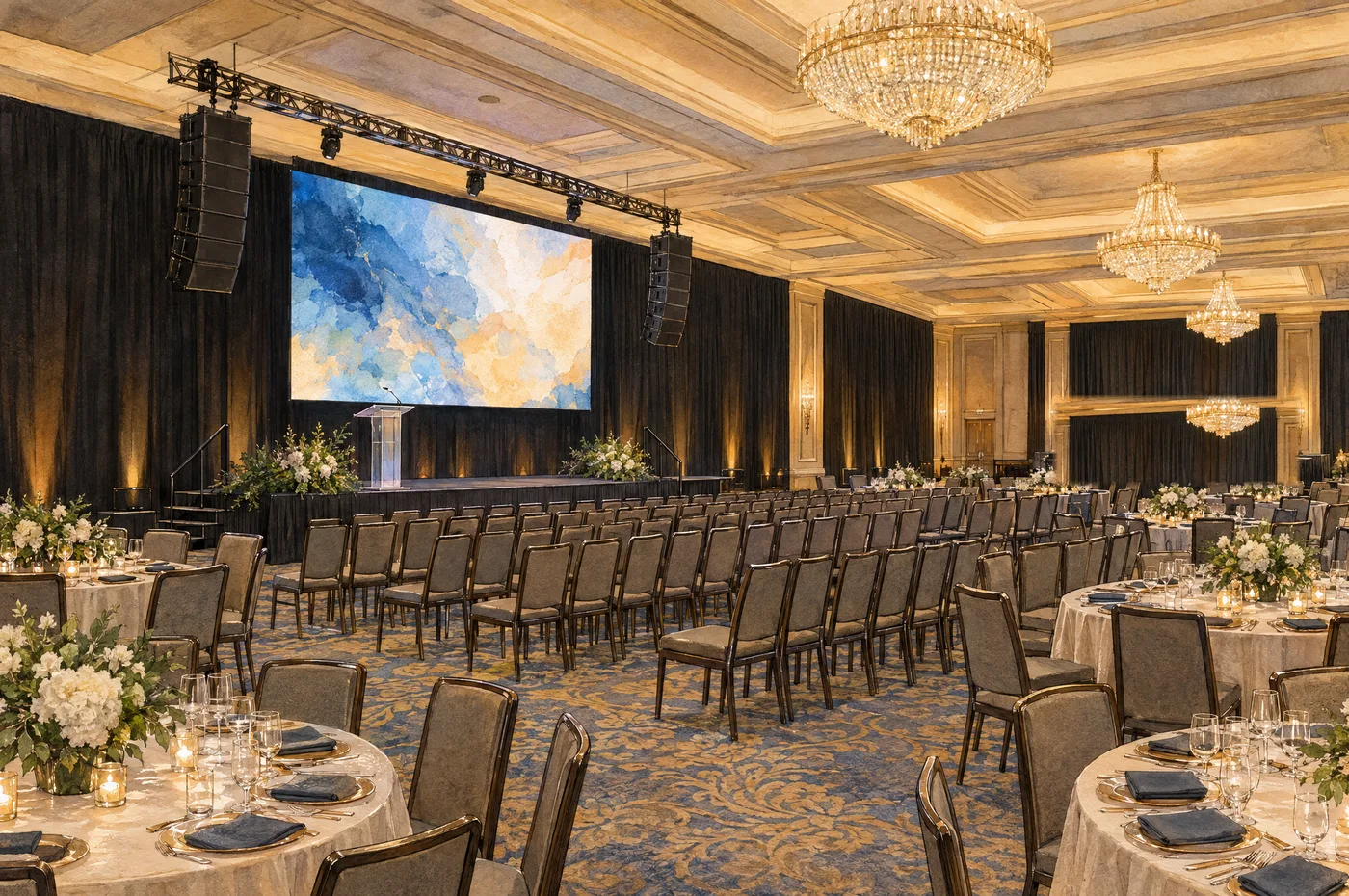 Corporate events: Concept visualisation