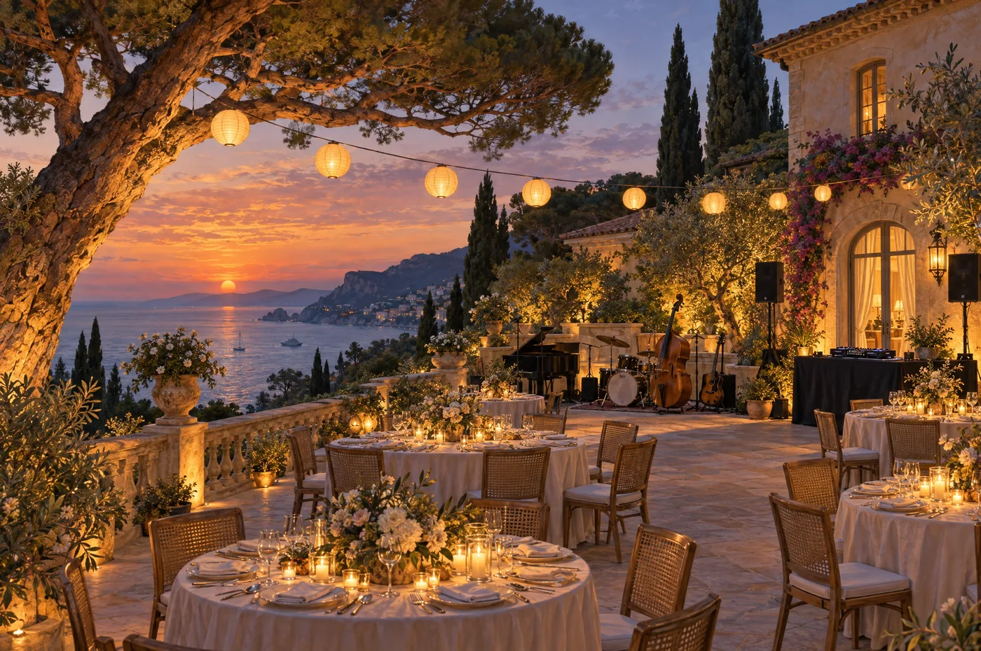 Private events: Concept visualisation