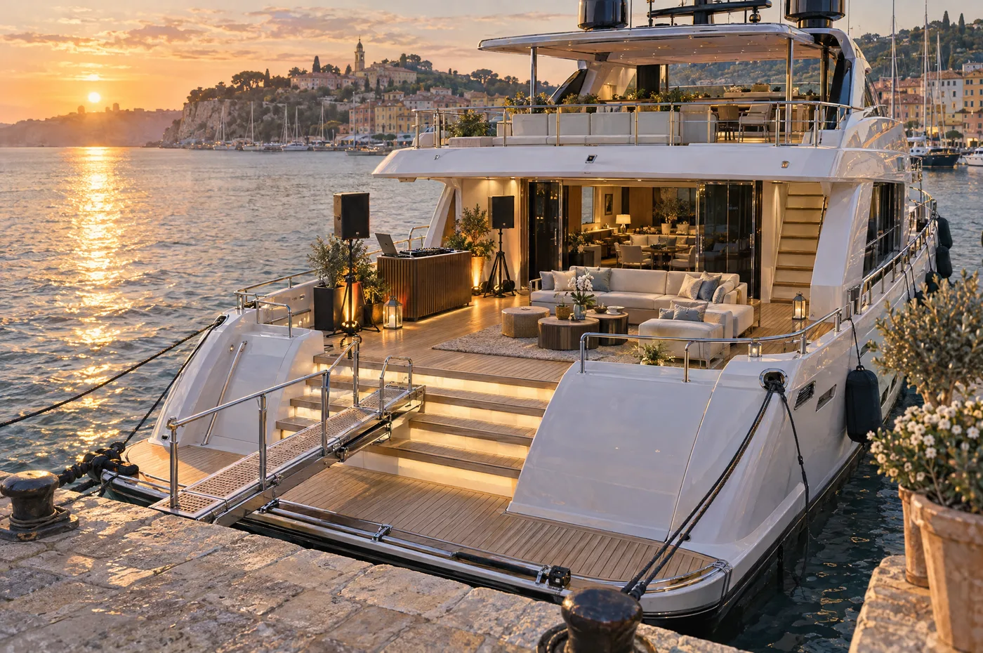 Yacht events: Concept visualisation